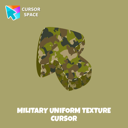 Military Uniform Texture cursor arrow cursor