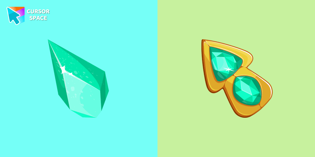 Green Amethyst cursor